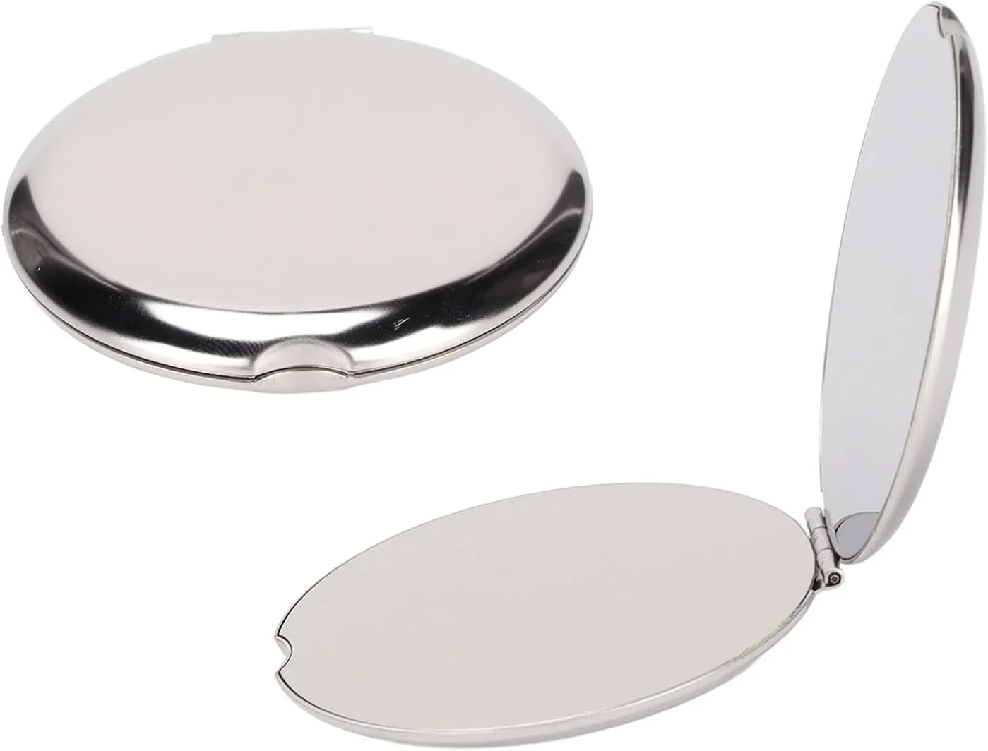 آینه مسافرتی جمع و جور Xinwe، طراحی تاشو، آینه جیبی تولید DIY با تصویر واضح برای جیب، بسته بندی و مسافرت (گرد) آینه مسافرتی جمع و جور Xinwe، طراحی تاشو، آینه جیبی تولید DIY با تصویر واضح برای جیب، بسته بندی و مسافرت (گرد)