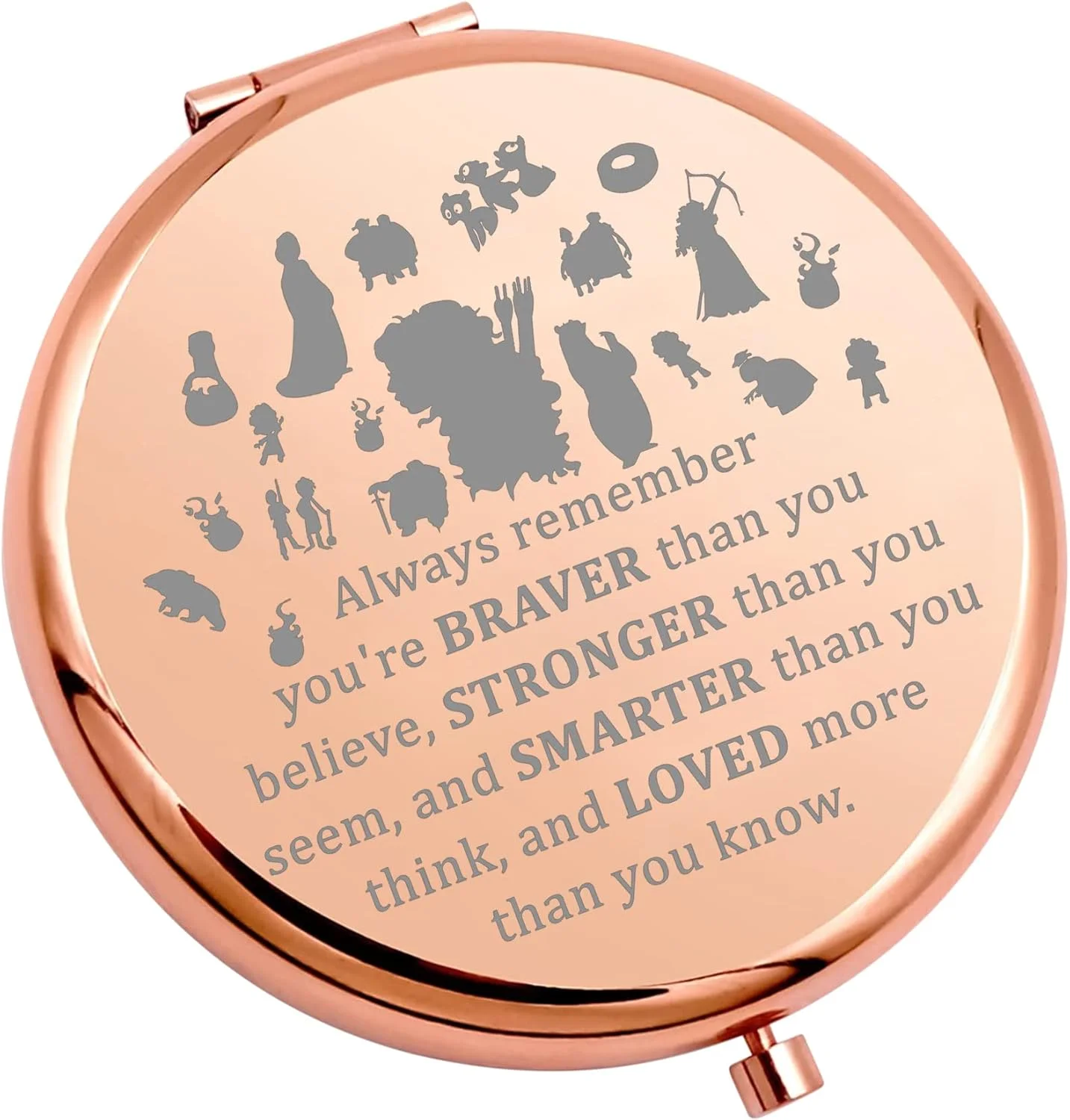 آینه آرایشی جیبی مسافرتی WSNANG پرنسس مریدا، هدیه ای برای طرفداران فیلم کارتونی مریدا (آینه همیشه من - RG) آینه آرایشی جیبی مسافرتی WSNANG پرنسس مریدا، هدیه ای برای طرفداران فیلم کارتونی مریدا (آینه همیشه من - RG)