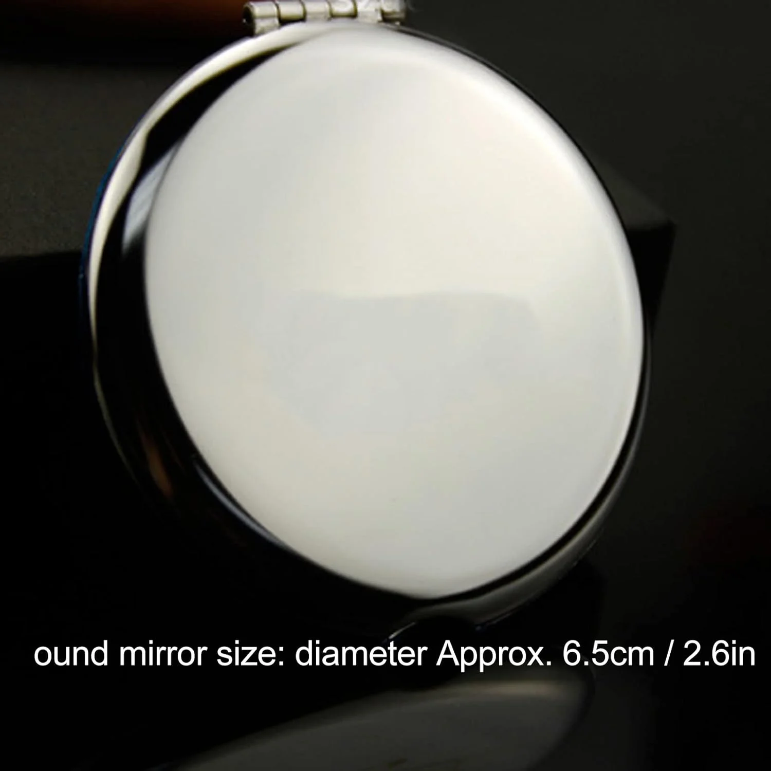 آینه مسافرتی جمع و جور Xinwe، طراحی تاشو، آینه جیبی تولید DIY با تصویر واضح برای جیب، بسته بندی و مسافرت (گرد) آینه مسافرتی جمع و جور Xinwe، طراحی تاشو، آینه جیبی تولید DIY با تصویر واضح برای جیب، بسته بندی و مسافرت (گرد)