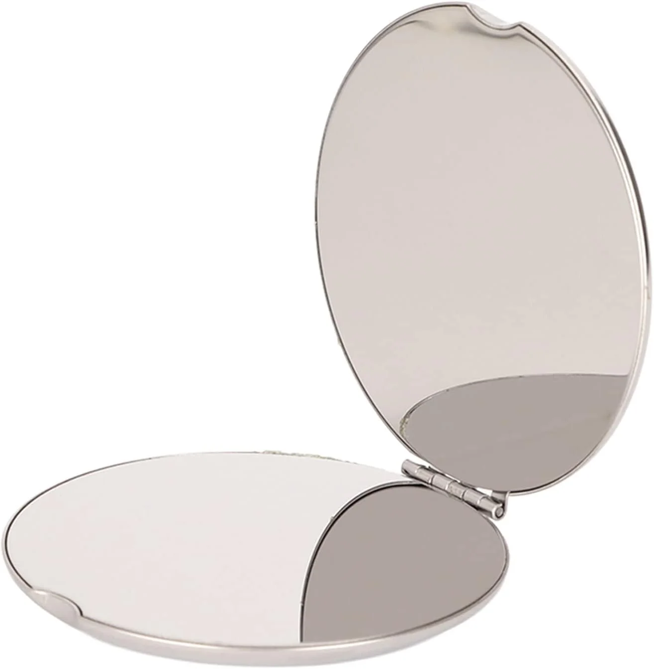 آینه مسافرتی جمع و جور Xinwe، طراحی تاشو، آینه جیبی تولید DIY با تصویر واضح برای جیب، بسته بندی و مسافرت (گرد) آینه مسافرتی جمع و جور Xinwe، طراحی تاشو، آینه جیبی تولید DIY با تصویر واضح برای جیب، بسته بندی و مسافرت (گرد)