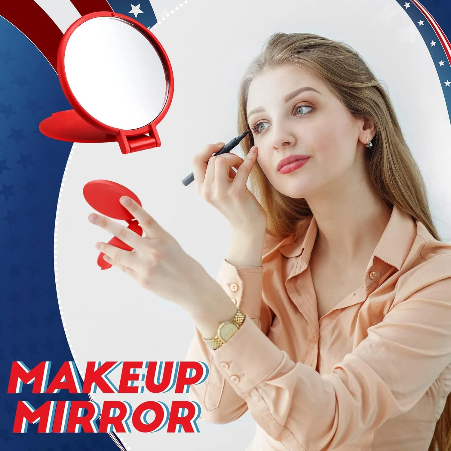 آینه جیبی فشرده ویسات بسته 48 عددی، هدیه برای زنان، صورتی، کیف پول، چند رنگ، آینه کوچک، هدیه برای همسر و معشوق (قرمز، آبی، سفید، مشکی) آینه جیبی فشرده ویسات بسته 48 عددی، هدیه برای زنان، صورتی، کیف پول، چند رنگ، آینه کوچک، هدیه برای همسر و معشوق (قرمز، آبی، سفید، مشکی)