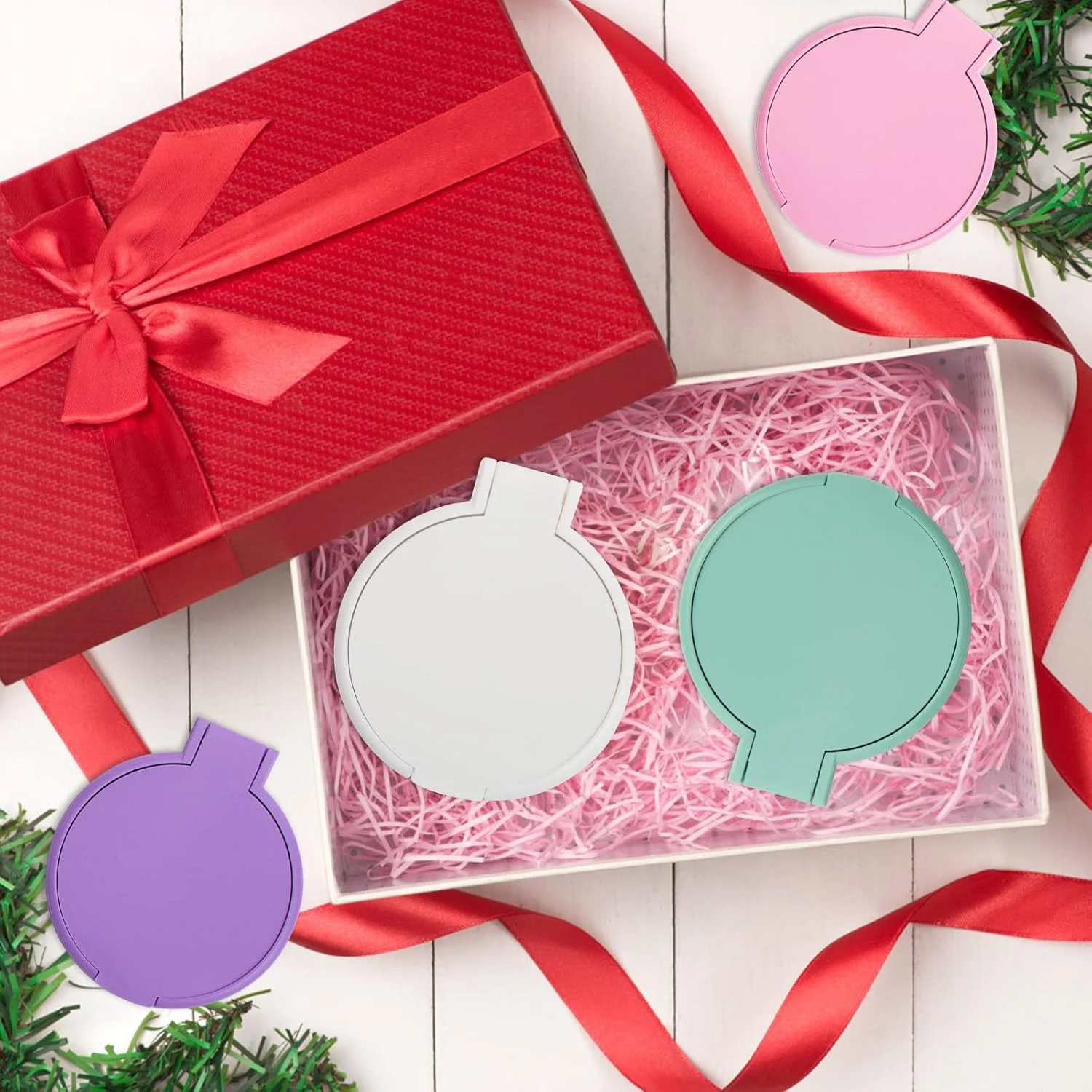 آینه تاشو کوچک گرد Windspeed، بسته 18 عددی، 2.4 اینچ، آینه آرایشی مسافرتی کوچک قابل حمل، آینه آرایشی فشرده گرد عمده برای کیف پول، استفاده روزانه مسافرتی دخترانه زنانه آینه تاشو کوچک گرد Windspeed، بسته 18 عددی، 2.4 اینچ، آینه آرایشی مسافرتی کوچک قابل حمل، آینه آرایشی فشرده گرد عمده برای کیف پول، استفاده روزانه مسافرتی دخترانه زنانه