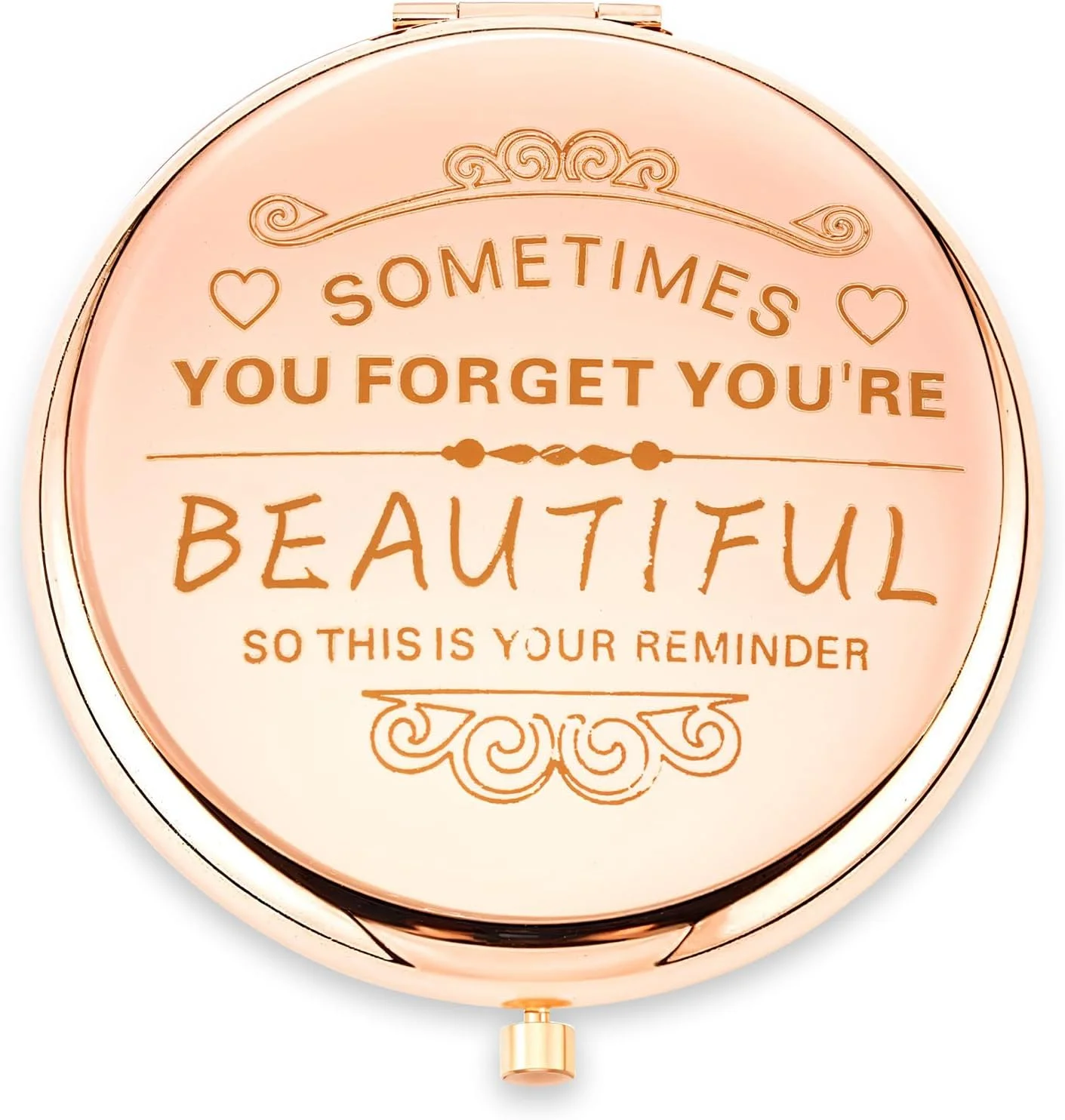 آینه جیبی قابل حمل وانمو، آینه جمع و جور برای دختران و زنان، هدیه ای منحصر به فرد برای روز ولنتاین، هدیه تولد شخصی، هدیه دوستی برای همسر مادر مادربزرگ خواهر دختر دوست آینه جیبی قابل حمل وانمو، آینه جمع و جور برای دختران و زنان، هدیه ای منحصر به فرد برای روز ولنتاین، هدیه تولد شخصی، هدیه دوستی برای همسر مادر مادربزرگ خواهر دختر دوست