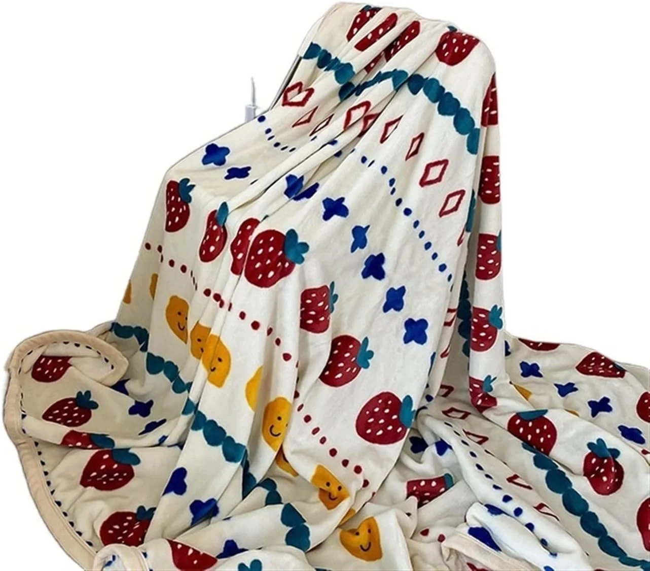 پتوهای YHUAEE، پتوی فلانل نرم، راحت و گرم مناسب اتاق خواب، پتوی مسافرتی و روکش خواب، پتوی هدیه
