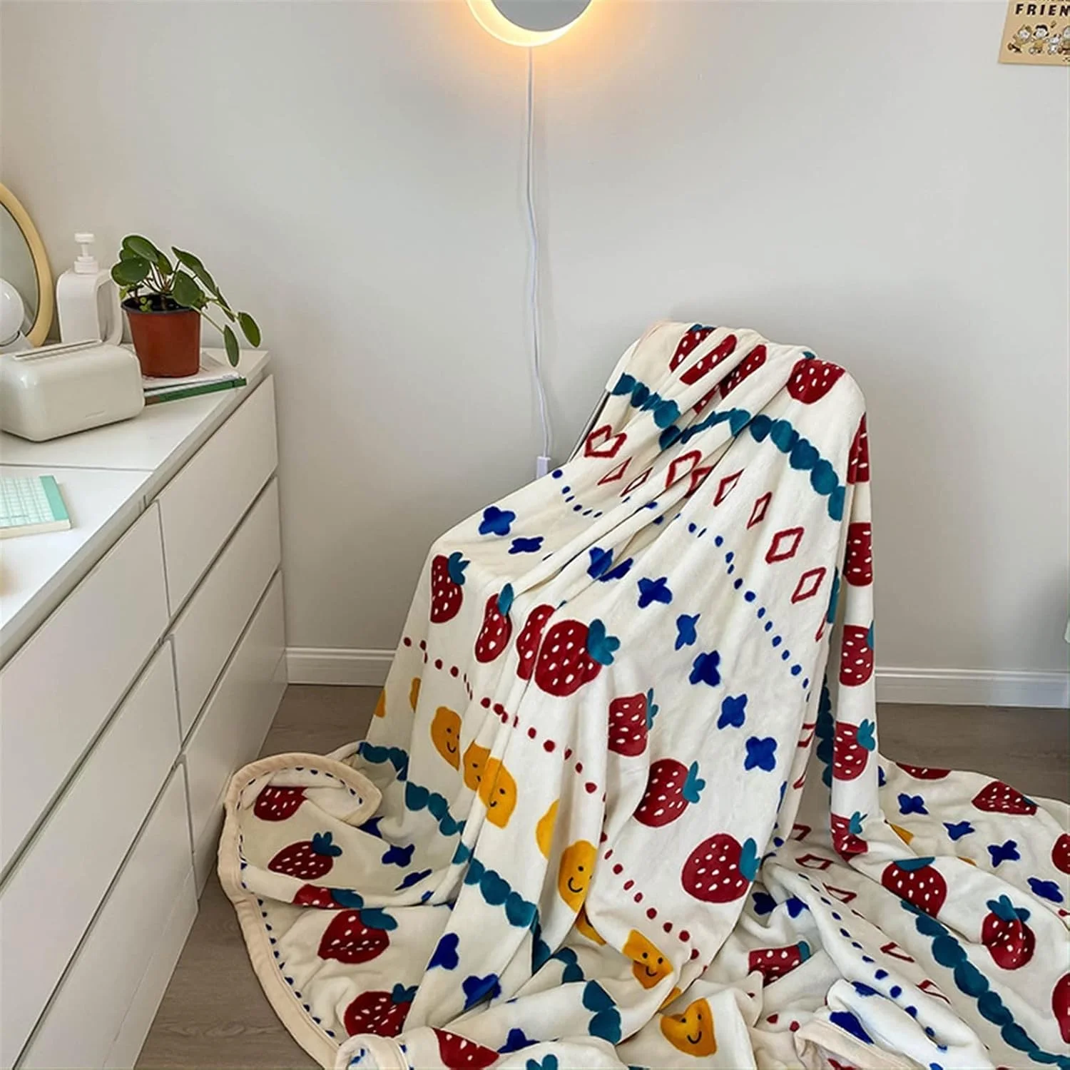پتوهای YHUAEE، پتوی فلانل نرم، راحت و گرم مناسب اتاق خواب، پتوی مسافرتی و روکش خواب، پتوی هدیه