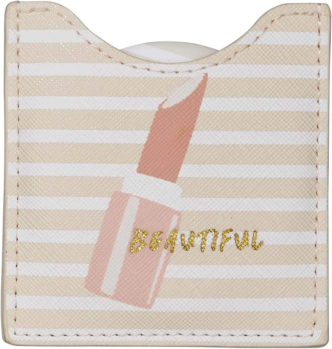 Toga Draeger 76005921 Small Round Pocket Mirror for Taking Them Anywhere, Any Occasion - Dimensions 8.5 cm x 8 cm, DRAEGER PARIS 1886 Toga Draeger 76005921 Small Round Pocket Mirror for Taking Them Anywhere, Any Occasion - Dimensions 8.5 cm x 8 cm, DRAEGER PARIS 1886