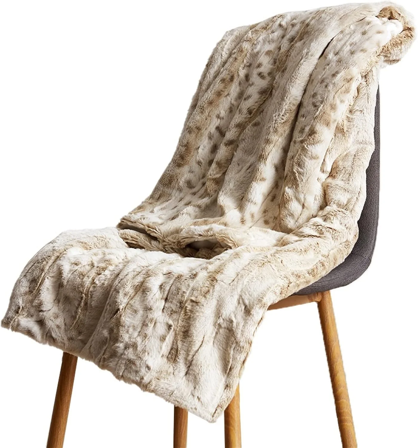 پتو یوهویی، نرم، کرکی، فوق العاده لطیف، پشمی، تزئینی و راحت مناسب برای مبل و تخت