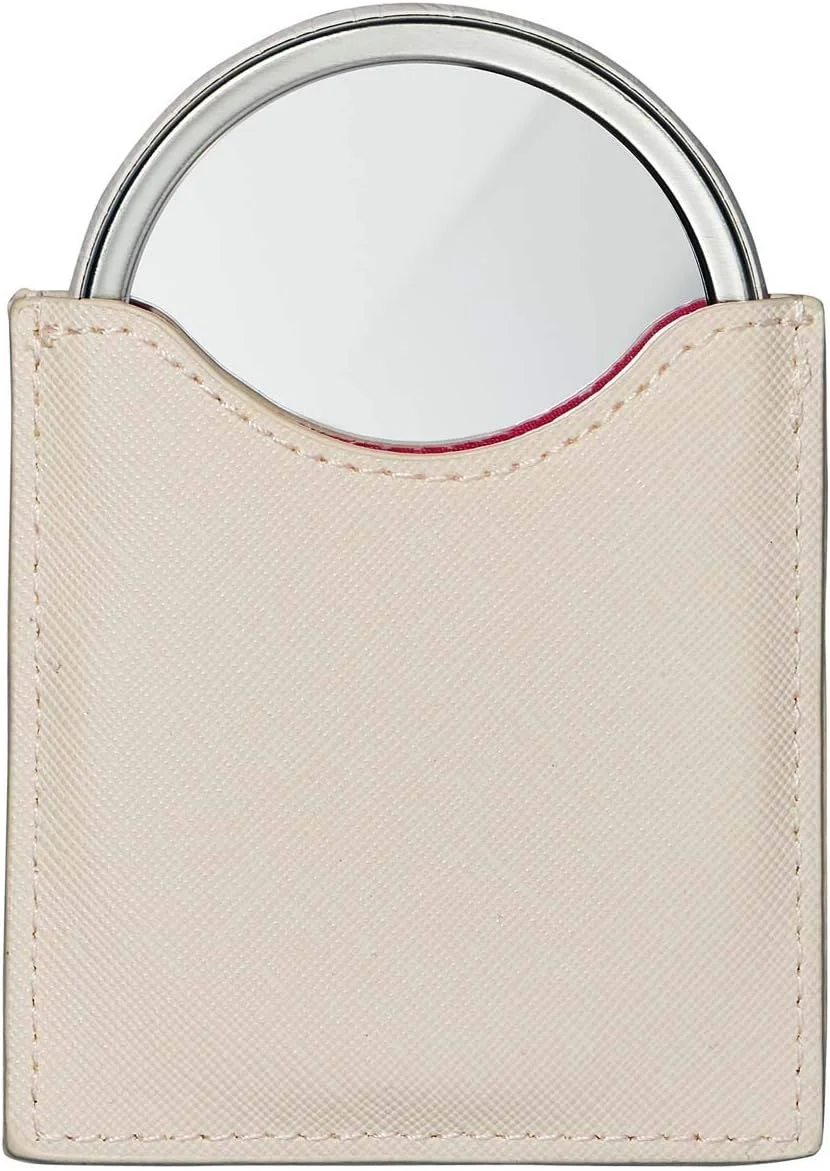 Toga Draeger 76005921 Small Round Pocket Mirror for Taking Them Anywhere, Any Occasion - Dimensions 8.5 cm x 8 cm, DRAEGER PARIS 1886