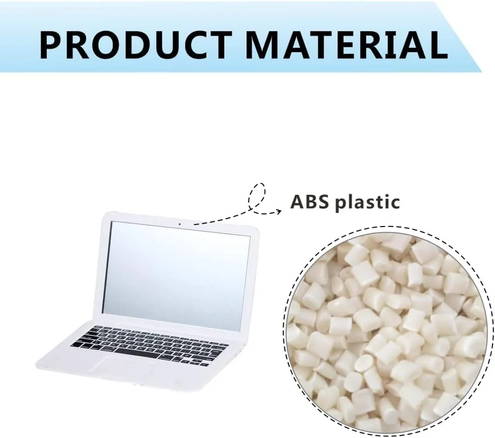 آینه جیبی SHIQIZHIJIA طرح لپ تاپ، آینه آرایشی کوچک تاشو مناسب استفاده در سفر برای زنان و دختران