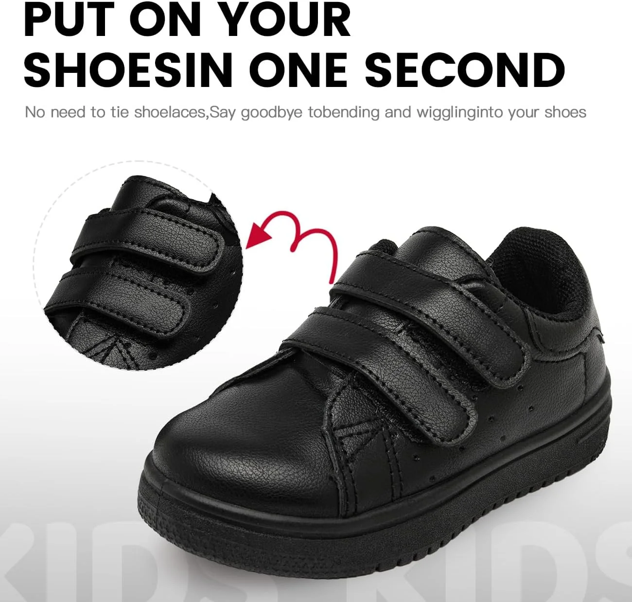 Lucky Kids Unisex Kids Sneakers Lightweight Walking Shoes Breathable Tennis Shoes Casual Sneakers