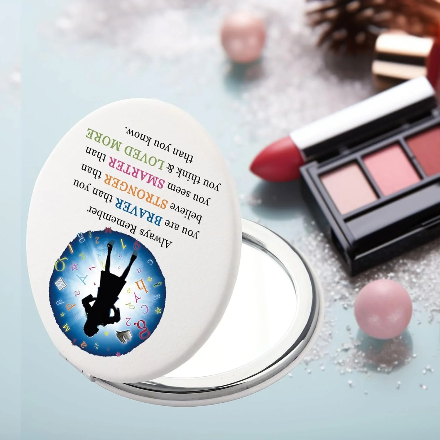 آینه جیبی موزیکال ماتیلدا SEIRAA، هدیه موزیکال ماتیلدا، آینه آرایشی موزیکال ماتیلدا، کالای موزیکال ماتیلدا (دختر 1 2) آینه جیبی موزیکال ماتیلدا SEIRAA، هدیه موزیکال ماتیلدا، آینه آرایشی موزیکال ماتیلدا، کالای موزیکال ماتیلدا (دختر 1 2)