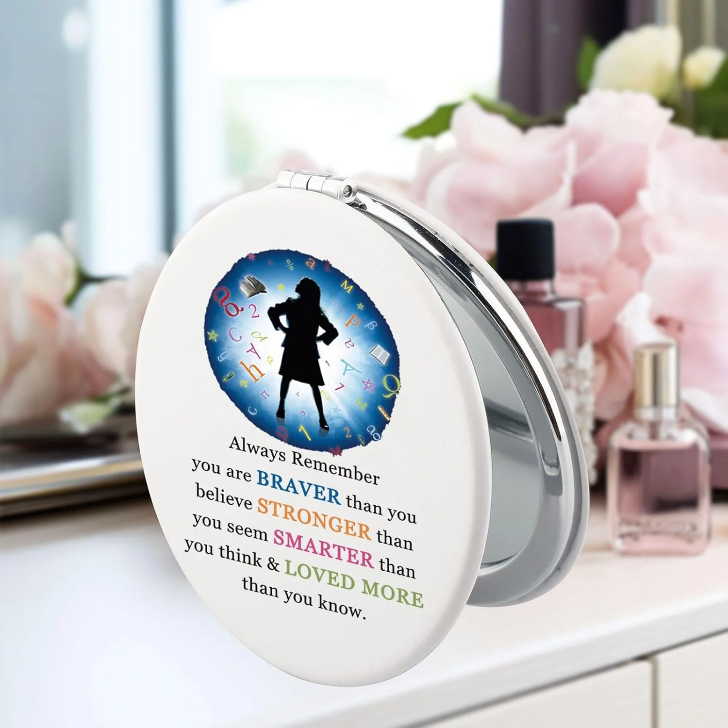 آینه جیبی موزیکال ماتیلدا SEIRAA، هدیه موزیکال ماتیلدا، آینه آرایشی موزیکال ماتیلدا، کالای موزیکال ماتیلدا (دختر 1 2) آینه جیبی موزیکال ماتیلدا SEIRAA، هدیه موزیکال ماتیلدا، آینه آرایشی موزیکال ماتیلدا، کالای موزیکال ماتیلدا (دختر 1 2)