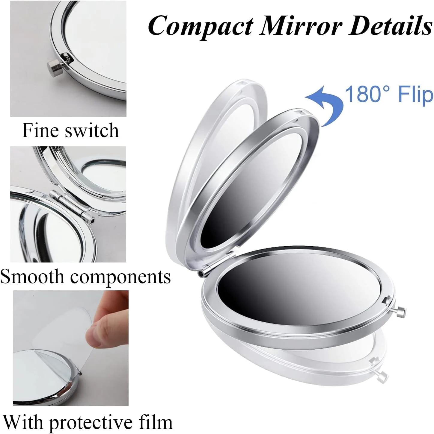 آینه جیبی تاشو طرح دوروتی Wizard Oz، هدیه ای برای طرفداران Wizard Oz