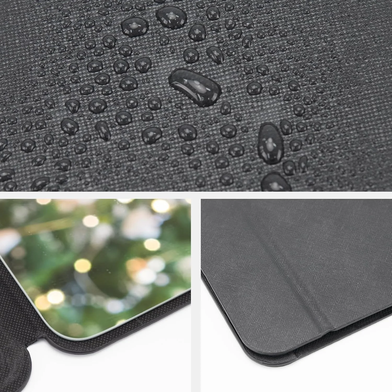 آینه تاشو قابل حمل، 16x11 سانتی متر آینه آرایش فشرده سوپر HD، آینه مسافرتی چرمی PU مشکی، آینه کوچک رومیزی ایستاده، آینه صورت تاشو رومیزی برای میز کار آینه تاشو قابل حمل، 16x11 سانتی متر آینه آرایش فشرده سوپر HD، آینه مسافرتی چرمی PU مشکی، آینه کوچک رومیزی ایستاده، آینه صورت تاشو رومیزی برای میز کار