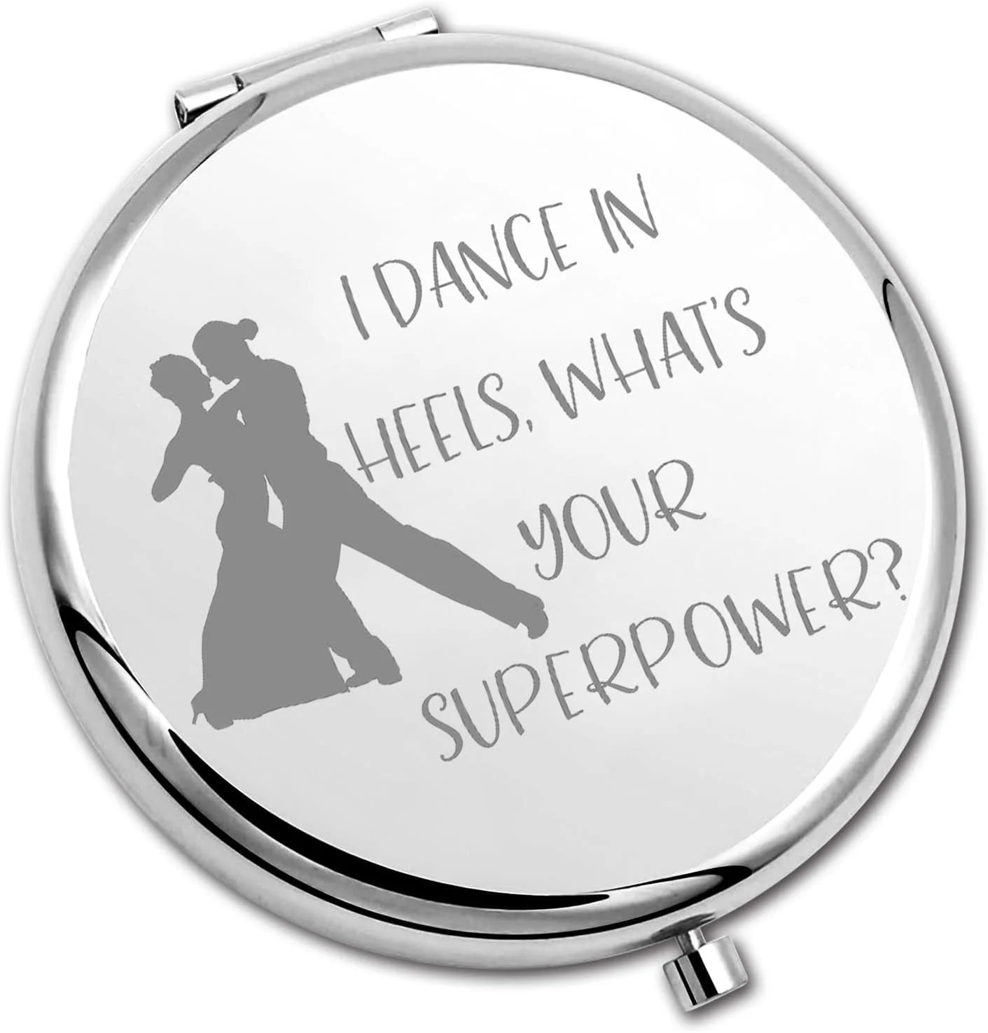 آینه جیبی رقص PLITI، هدیه ای برای رقصندگان سالن رقص، من با پاشنه بلند می رقصم، قدرت فوق العاده شما چیست؟ آینه جیبی برای دوستداران رقص (پاشنه رقص CM U) آینه جیبی رقص PLITI، هدیه ای برای رقصندگان سالن رقص، من با پاشنه بلند می رقصم، قدرت فوق العاده شما چیست؟ آینه جیبی برای دوستداران رقص (پاشنه رقص CM U)