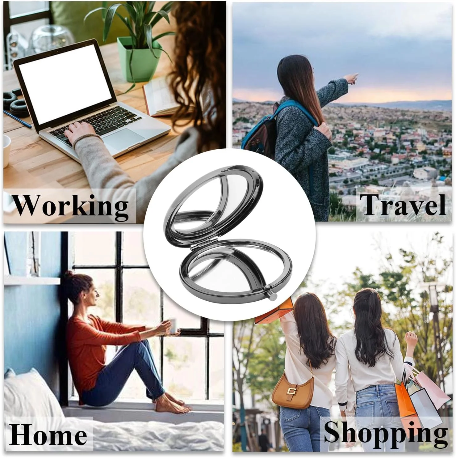 آینه آرایشی تاشو PLITI طرح دیو و دلبر، هدیه ای برای بل، طرح پرنسس بل (Be Proud Beauty CMblU) آینه آرایشی تاشو PLITI طرح دیو و دلبر، هدیه ای برای بل، طرح پرنسس بل (Be Proud Beauty CMblU)