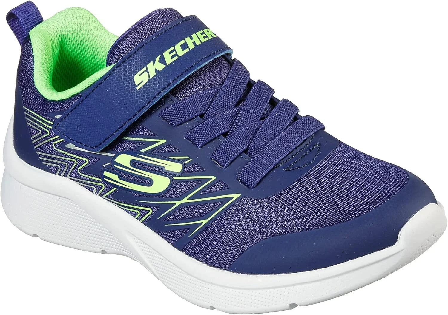 کفش کتانی ساق متوسط پسرانه اسکیچرز مدل Microspec Texlor