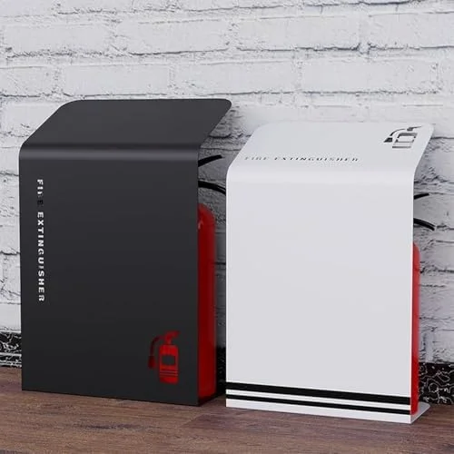 کابینت فلزی مدرن کپسول آتش نشانی - ضخامت 2 میلی متر، سازمان دهنده ذخیره سازی بادوام برای افزایش ایمنی در لابی ها، راهروها و اتاق های انتظار