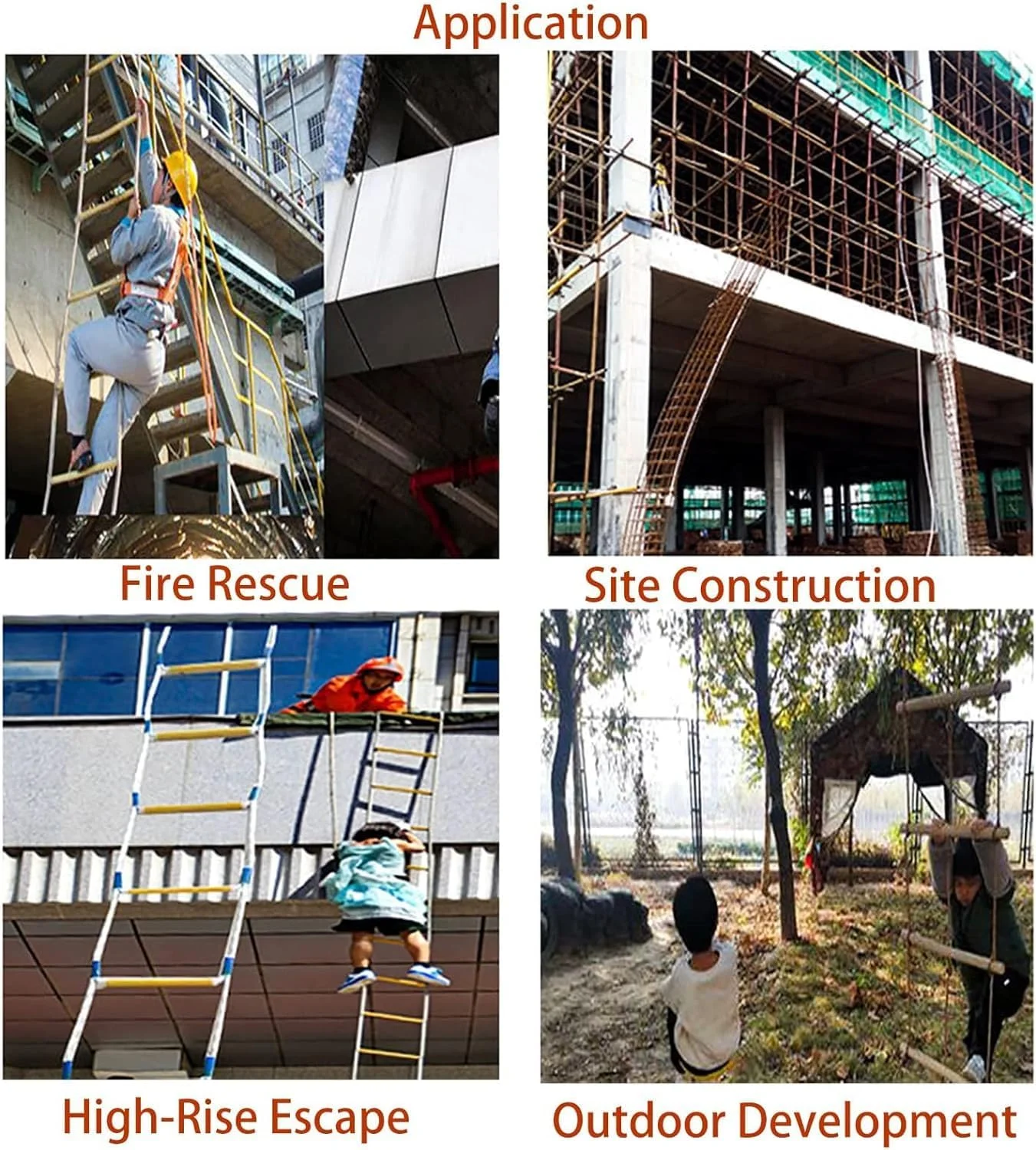 نردبان فرار از آتش، نردبان طنابی فرار از آتش، نردبان فرار اضطراری بالکن ایمنی با قلاب، نردبان طنابی فرار اضطراری برای بزرگسالان و کودکان، چند منظوره و قابل استفاده مجدد (اندازه: 5 متر / 16.4 فوت) نردبان فرار از آتش، نردبان طنابی فرار از آتش، نردبان فرار اضطراری بالکن ایمنی با قلاب، نردبان طنابی فرار اضطراری برای بزرگسالان و کودکان، چند منظوره و قابل استفاده مجدد (اندازه: 5 متر / 16.4 فوت)