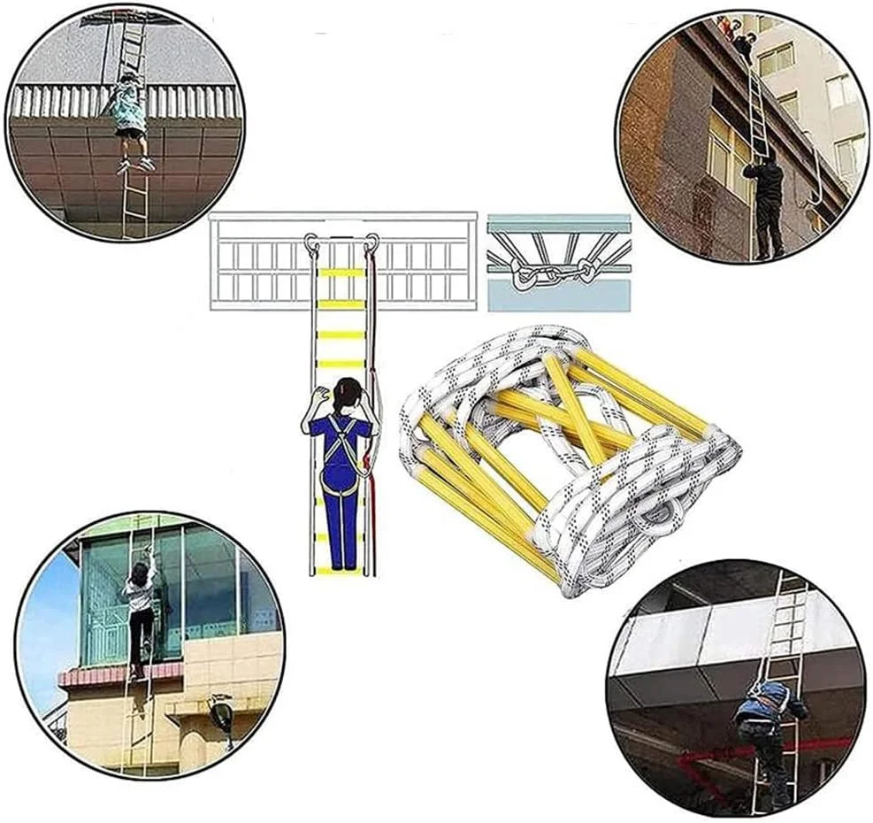 نردبان طنابی فرار، نردبان طنابی نایلونی، نردبان فرار اضطراری آتش نشانی، نردبان ایمنی نرم، نردبان نجات ضد حریق، نردبان ایمنی آتش نشانی /a/15M/49Ft نردبان طنابی فرار، نردبان طنابی نایلونی، نردبان فرار اضطراری آتش نشانی، نردبان ایمنی نرم، نردبان نجات ضد حریق، نردبان ایمنی آتش نشانی /a/15M/49Ft