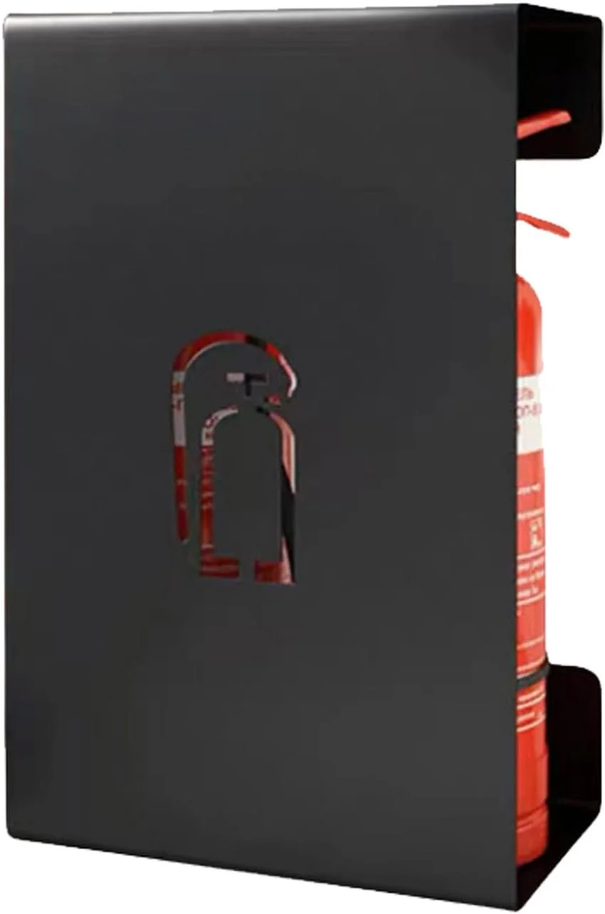 محافظ و نگهدارنده کپسول آتش نشانی سنگین - نگهدارنده و پایه آهنی بادوام برای ایمنی آتش نشانی، راه حل نگهداری صرفه جویی در فضا، ایده آل برای استفاده در خانه، دفتر و صنعت