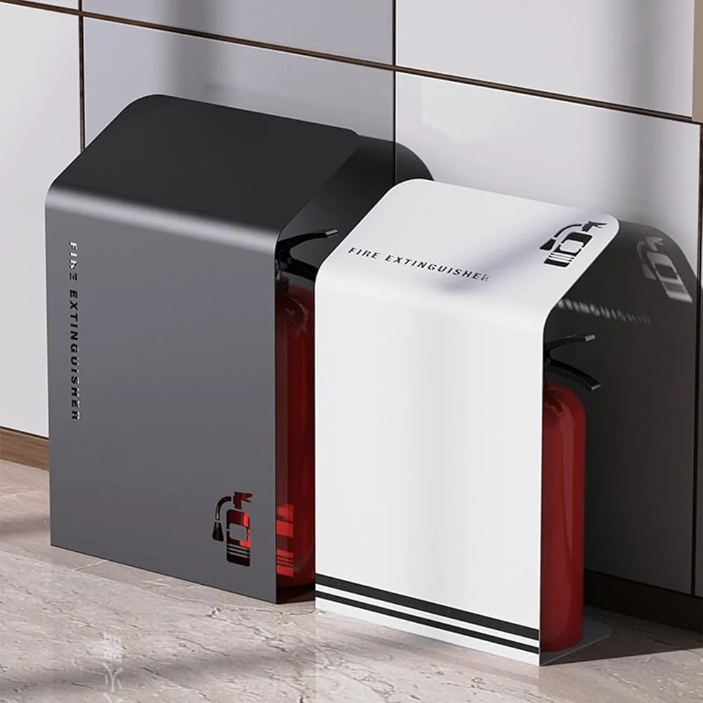 Fire Extinguisher Cabinet, Heavy-Duty Steel Safety Storage for Enhanced Protection in Public Areas