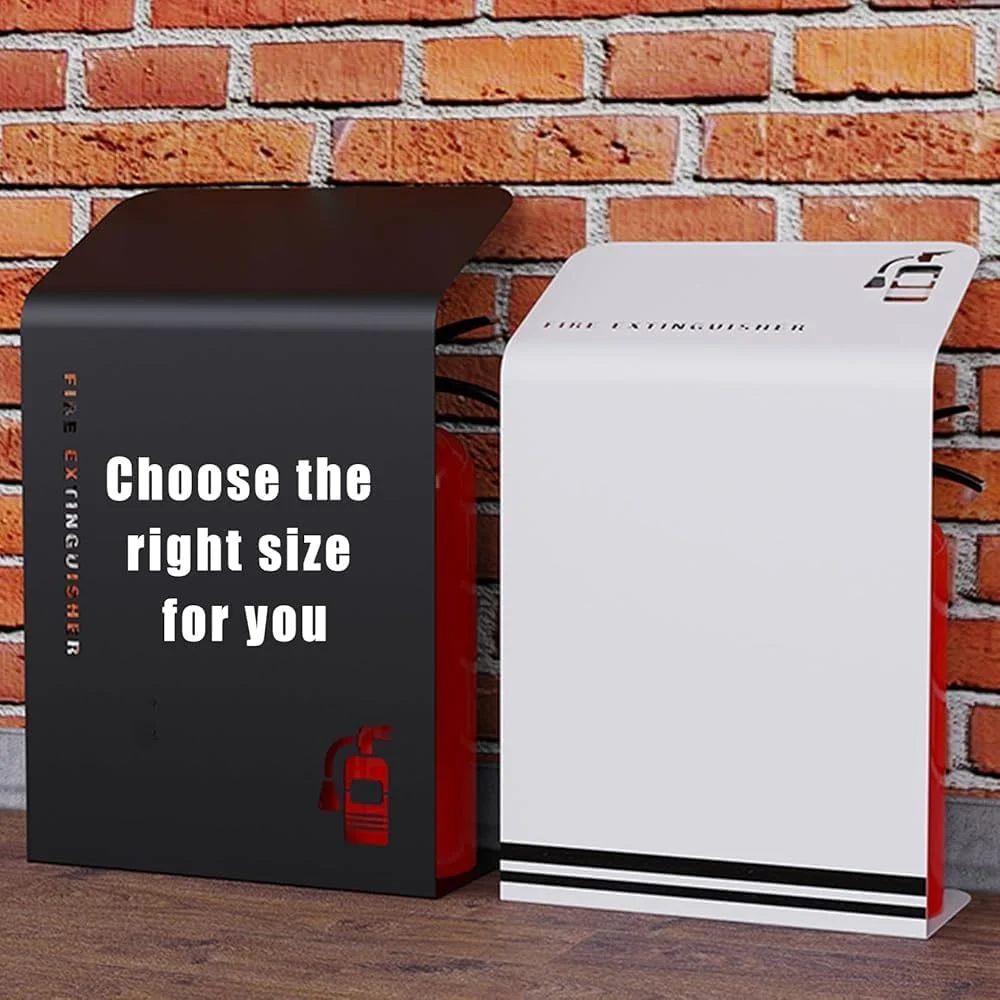 Fire Extinguisher Cabinet, Heavy-Duty Steel Safety Storage for Enhanced Protection in Public Areas