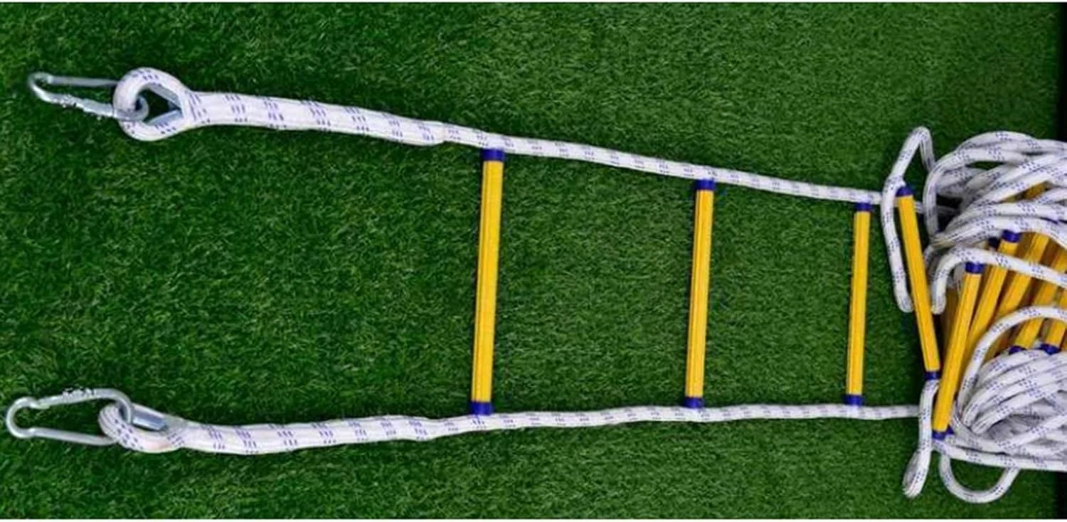 نردبان آتش نشانی، نردبان طنابی فرار برای تمرینات نجات، نردبان نرم عایق ایمنی برای عملیات در ارتفاعات Zeenyi نردبان آتش نشانی، نردبان طنابی فرار برای تمرینات نجات، نردبان نرم عایق ایمنی برای عملیات در ارتفاعات Zeenyi