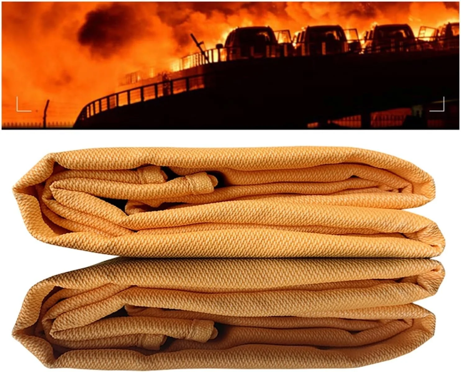 پتو جوشکاری، پتو آتش نشانی، پتو ایمنی آتش نشانی اضطراری مقاوم در برابر درجه حرارت بالا برای آشپزخانه کمپینگ شومینه گریل ماشین برای فضای باز خانه (60x80 سانتی متر)