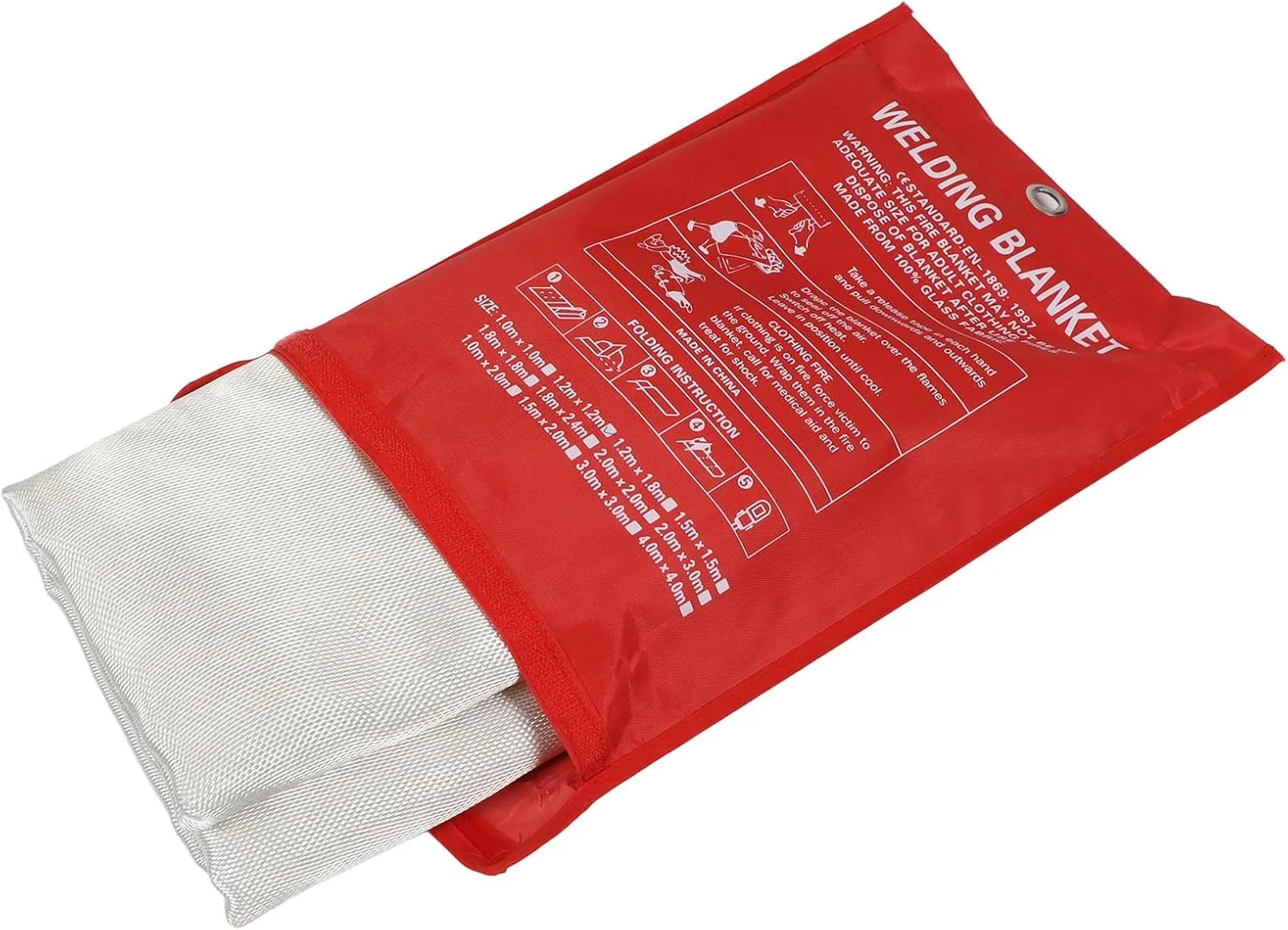 پتو اطفاء حریق Fyearfly، پتو فایبرگلاس اطفاء حریق اضطراری، تجهیزات محافظ ایمنی ضد حریق برای آشپزخانه منزل پتو اطفاء حریق Fyearfly، پتو فایبرگلاس اطفاء حریق اضطراری، تجهیزات محافظ ایمنی ضد حریق برای آشپزخانه منزل