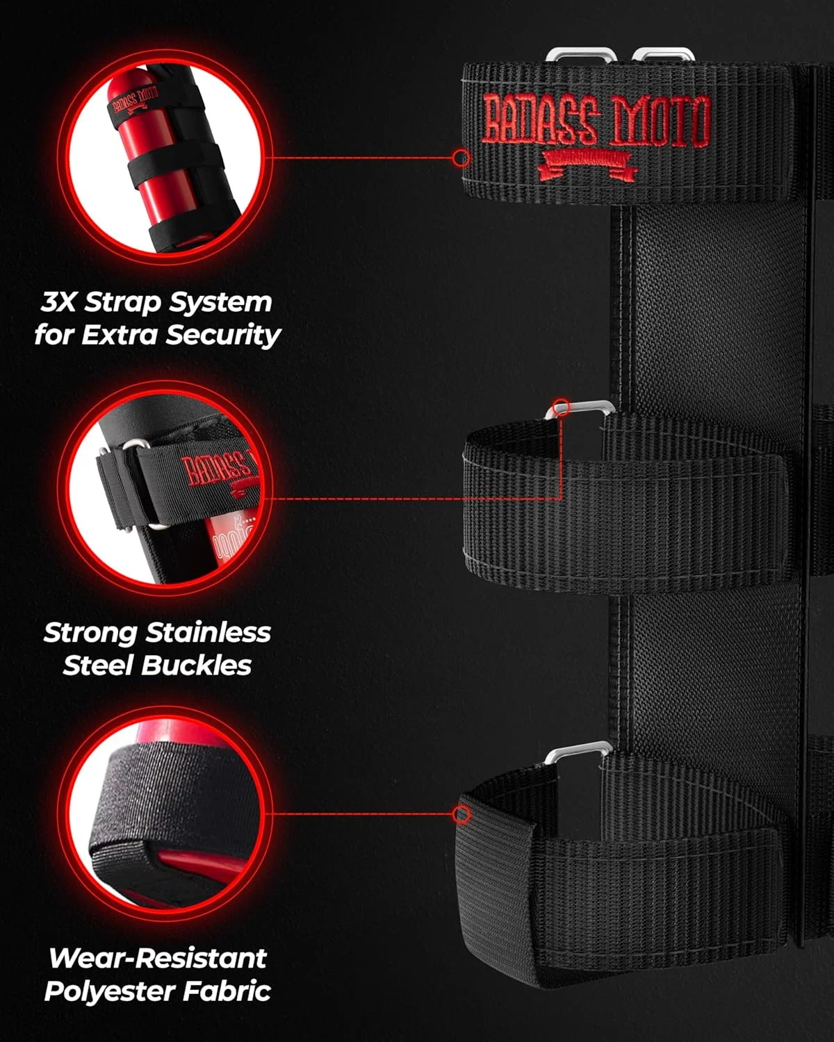 پایه نگهدارنده کپسول آتش نشانی موتور سیکلت Badass برای میله محافظ جیپ رانگلر - نصب آسان در 1 دقیقه بدون نیاز به ابزار برای JK JKU JL TJ CJ. سخت افزار استیل ضد زنگ. لوازم جانبی. هدیه ای برای دوستداران جیپ. کپسول آتش نشانی شامل نمی شود پایه نگهدارنده کپسول آتش نشانی موتور سیکلت Badass برای میله محافظ جیپ رانگلر - نصب آسان در 1 دقیقه بدون نیاز به ابزار برای JK JKU JL TJ CJ. سخت افزار استیل ضد زنگ. لوازم جانبی. هدیه ای برای دوستداران جیپ. کپسول آتش نشانی شامل نمی شود