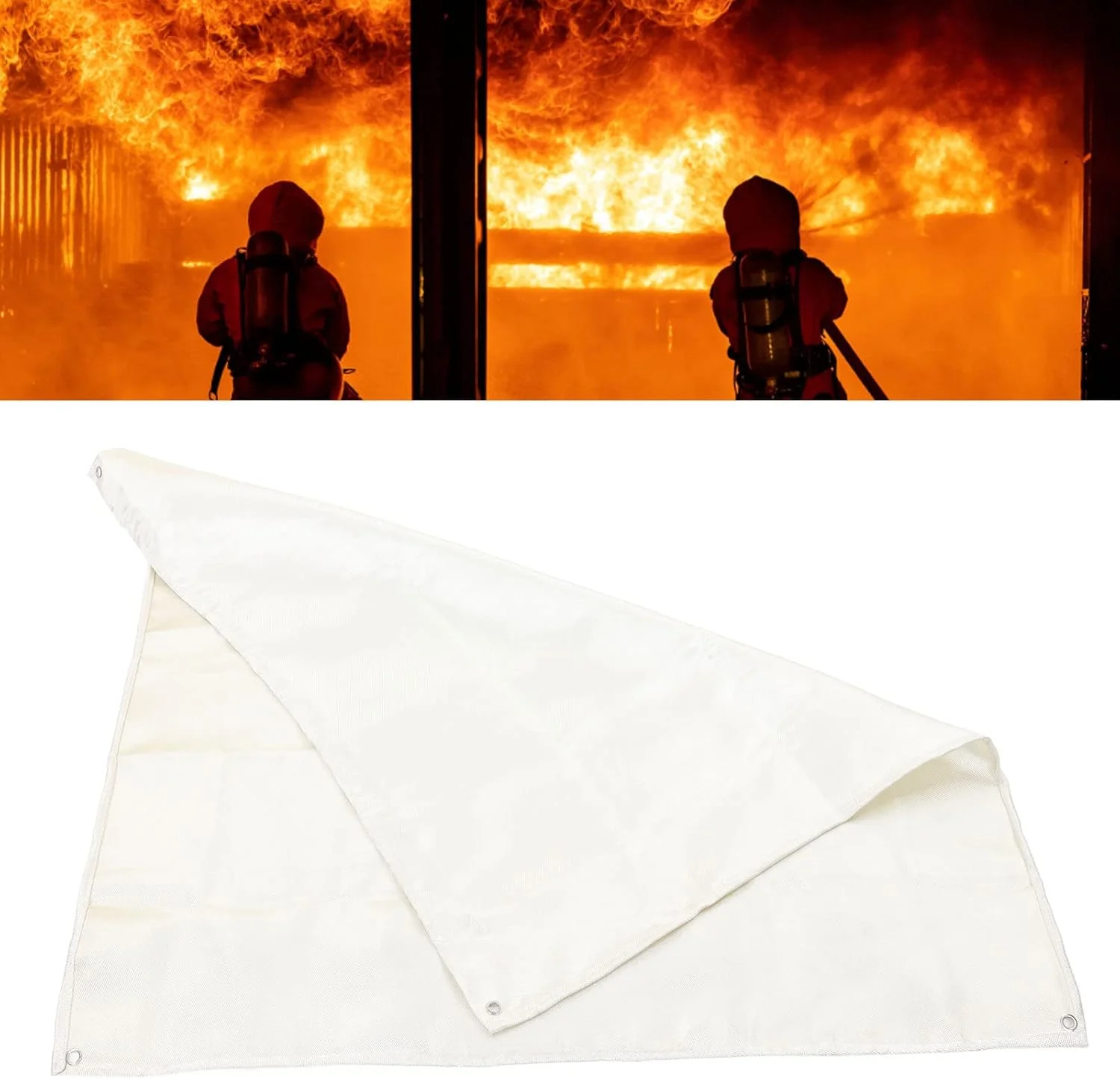 پتو اطفاء حریق Fyearfly، پتو فایبرگلاس اطفاء حریق اضطراری، تجهیزات محافظ ایمنی ضد حریق برای آشپزخانه منزل پتو اطفاء حریق Fyearfly، پتو فایبرگلاس اطفاء حریق اضطراری، تجهیزات محافظ ایمنی ضد حریق برای آشپزخانه منزل