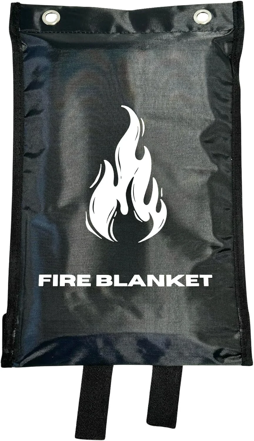 پتو آتش نشانی MotivPart 1X برای ایمنی منزل، پتو آتش نشانی اضطراری برای آشپزخانه، پتوهای آتش نشانی فایبرگلاس، پتو ضد حریق، پارچه نسوز برای ایمنی خانه، پوشش برزنتی مشکی