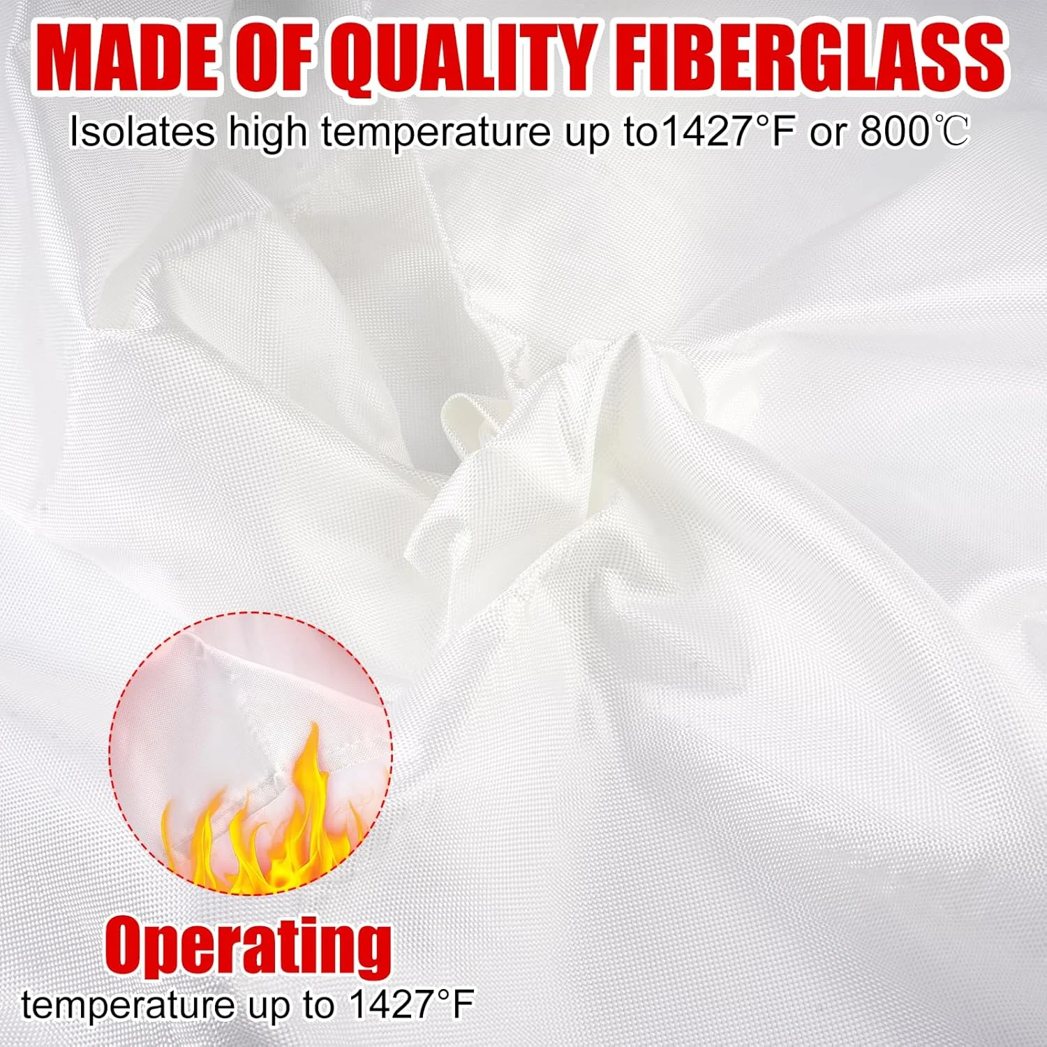 بسته 2 عددی پتو آتش نشانی، 100 x 100 سانتی متر، پتو آتش نشانی، پتو آتش نشانی برای خانه، پتو محافظت در برابر آتش فایبرگلاس، ایمنی، پتو آتش نشانی برای آتش سوزی های چربی