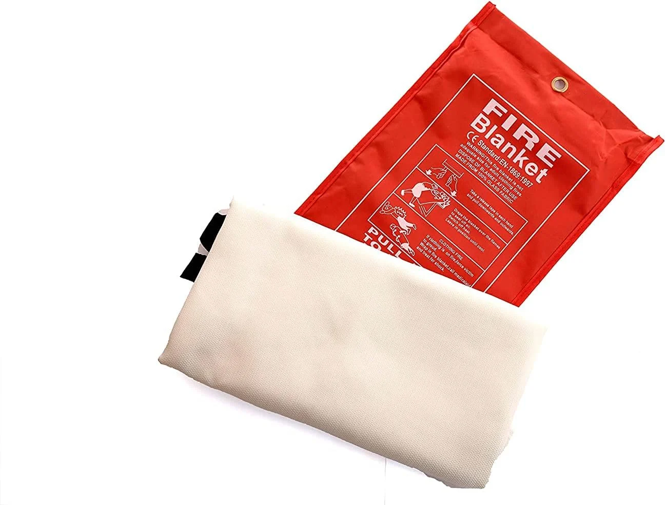 پتو نجات اضطراری آتش نشانی ایمنی (1 در 2 متر) فایبرگلاس بقا، مقاوم در برابر شعله، پوشش پناهگاه محافظ برای آشپزخانه، محل، گریل، ماشین، کمپینگ، (اندازه - 1 در 2 متر) بسته 2 عددی پتو نجات اضطراری آتش نشانی ایمنی (1 در 2 متر) فایبرگلاس بقا، مقاوم در برابر شعله، پوشش پناهگاه محافظ برای آشپزخانه، محل، گریل، ماشین، کمپینگ، (اندازه - 1 در 2 متر) بسته 2 عددی