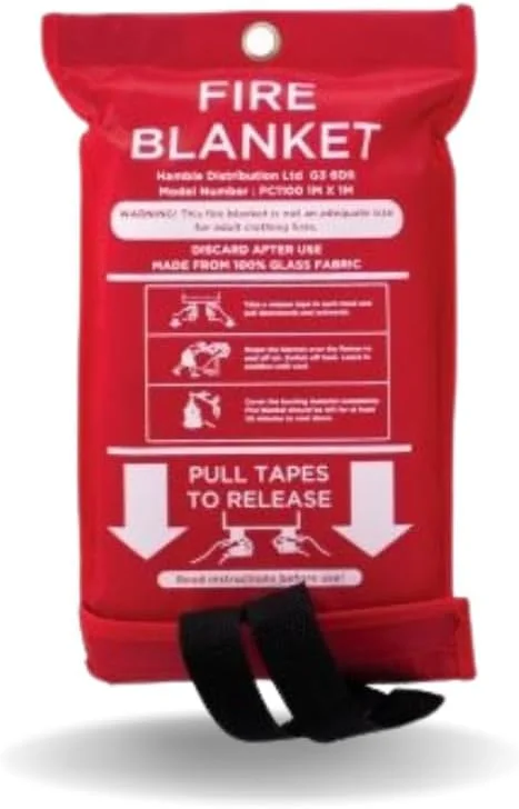 پتو اطفاء حریق Hadley برای خانه و محل کار، محافظت ایمنی ضروری در برابر آتش سوزی