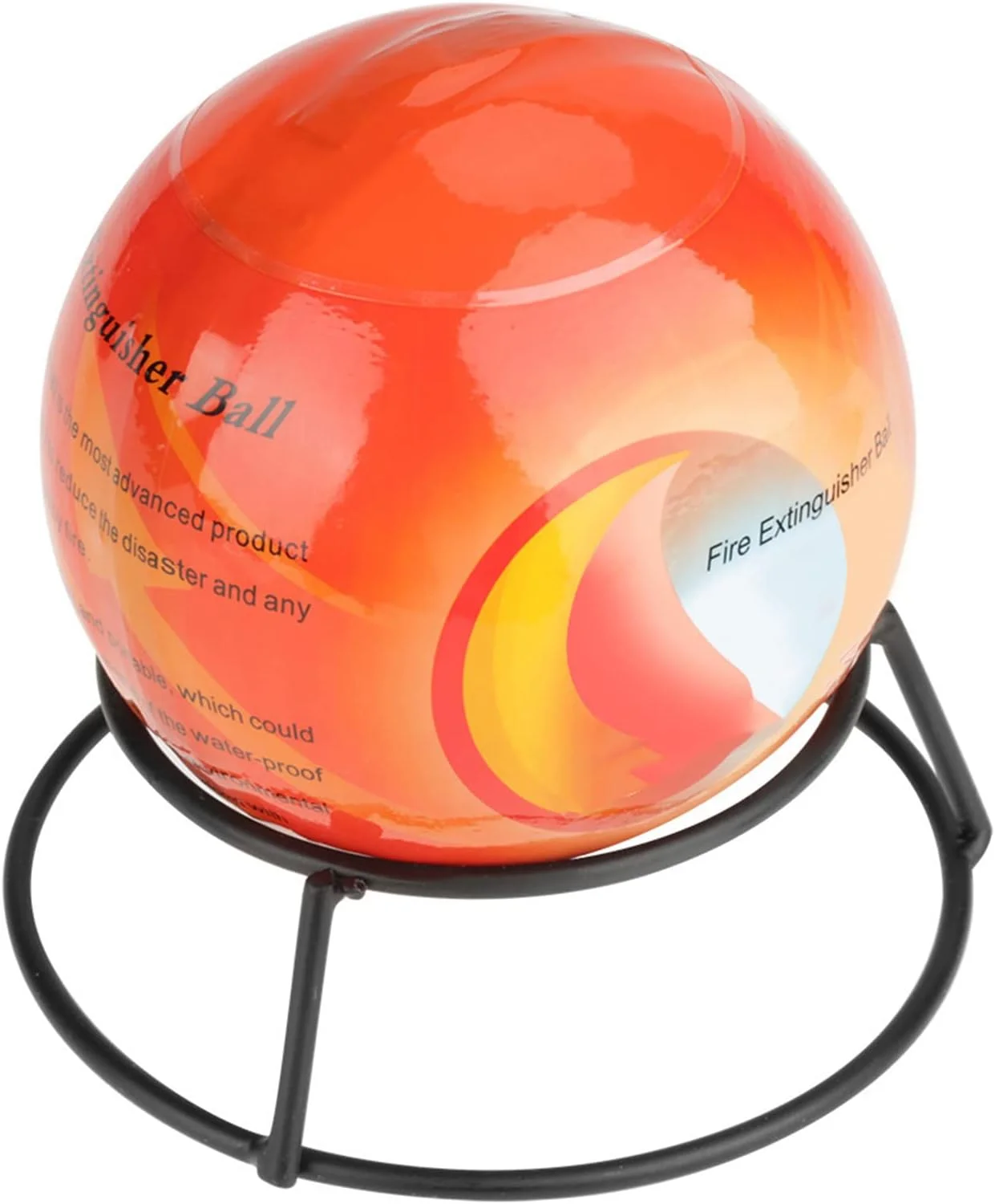 توپ اطفاء حریق، ابزار آسان پرتاب برای جلوگیری از خسارات آتش سوزی، خاموش کننده خودکار پودر خشک برای ایمنی خودرو و خانه 0.5 کیلوگرم