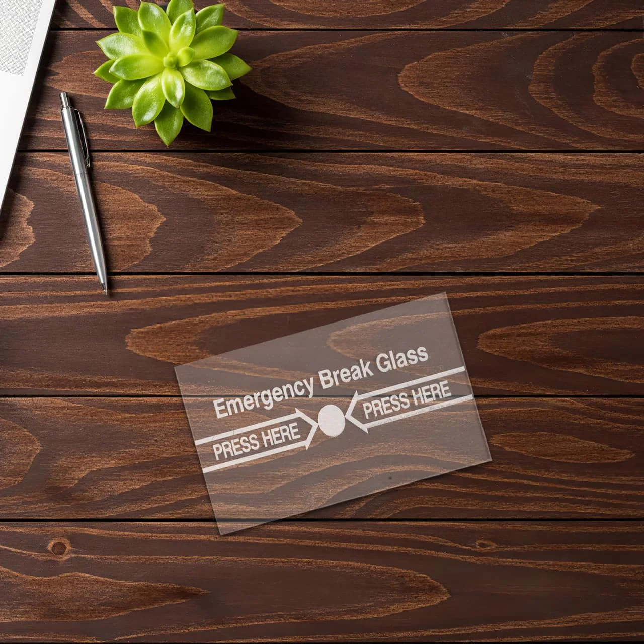 محافظ شیشه شکستنی کلید اعلام حریق آفش، 2 عدد، سیستم اضطراری شیشه شکستنی، مقاوم در برابر درجه حرارت بالا، استفاده آسان