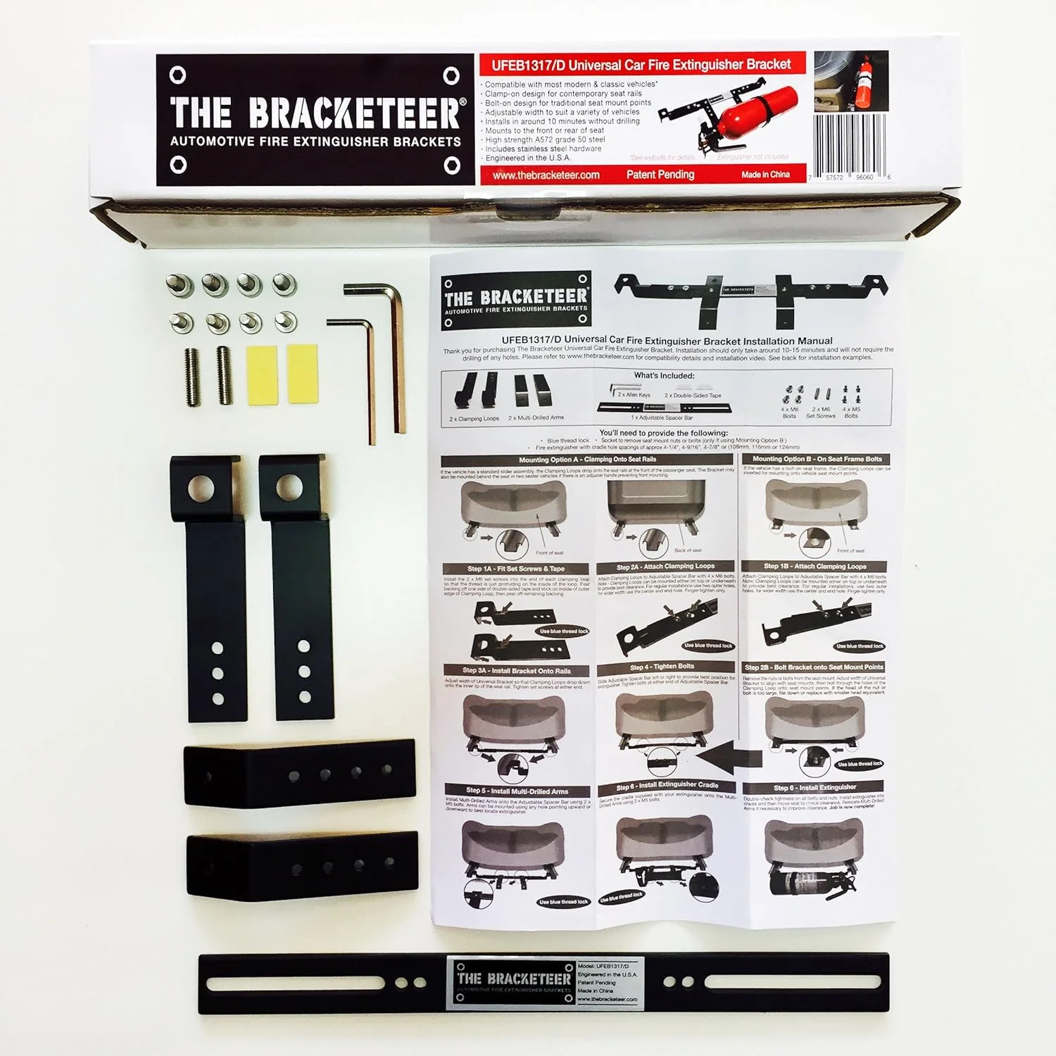 نگهدارنده کپسول آتش نشانی خودرو | مناسب برای اکثر خودروها نگهدارنده کپسول آتش نشانی خودرو | مناسب برای اکثر خودروها