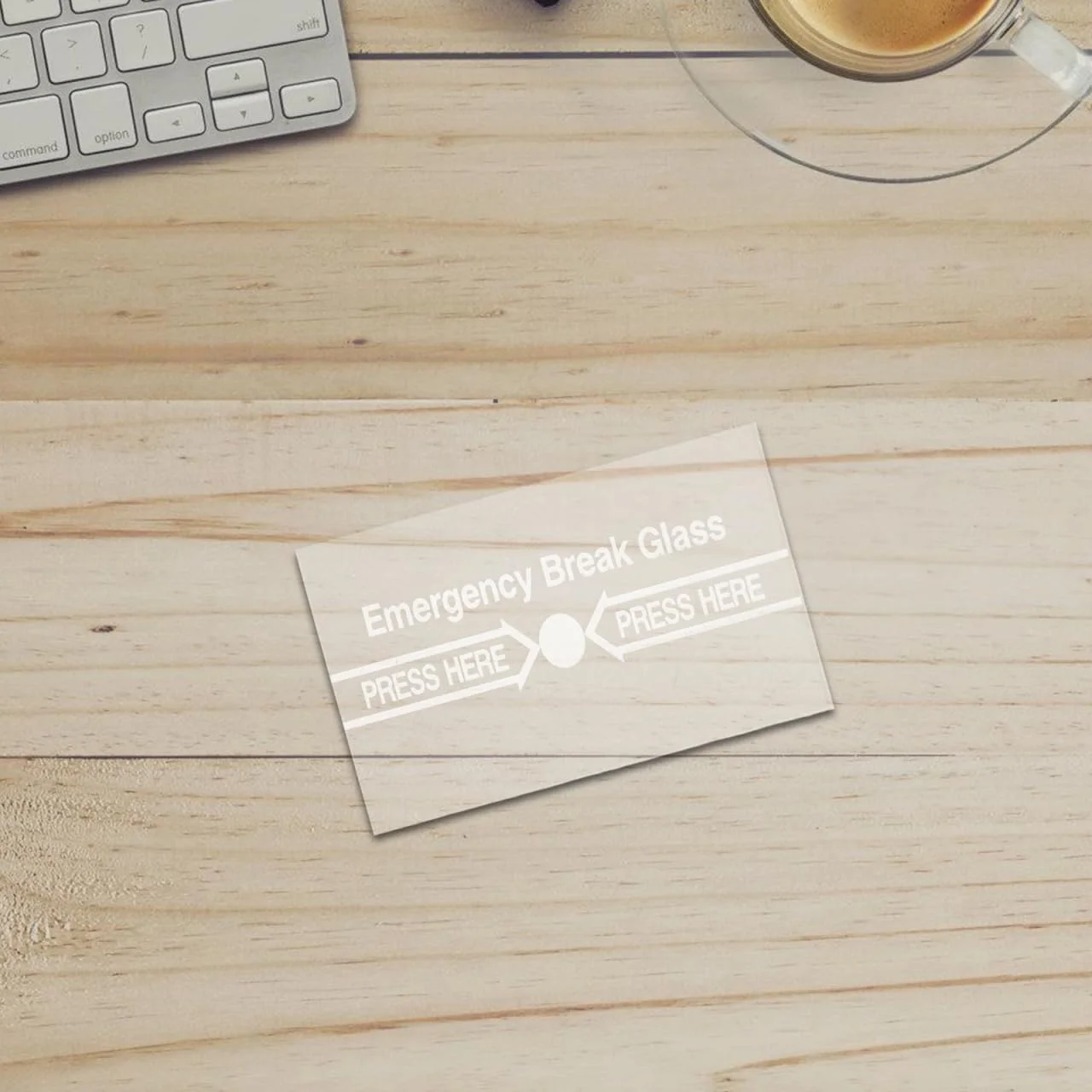 محافظ شیشه شکستنی کلید اعلام حریق آفش، 2 عدد، سیستم اضطراری شیشه شکستنی، مقاوم در برابر درجه حرارت بالا، استفاده آسان