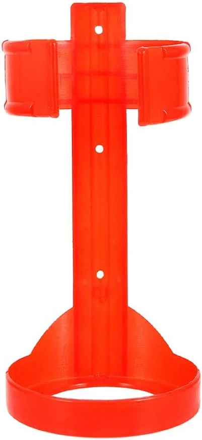 پایه نگهدارنده کپسول آتش نشانی Hemobllo - براکت دیواری بادوام برای خانه، ماشین، کمپر و کامیون 18.5X9X9 سانتی متر نصب آسان و طراحی متنوع