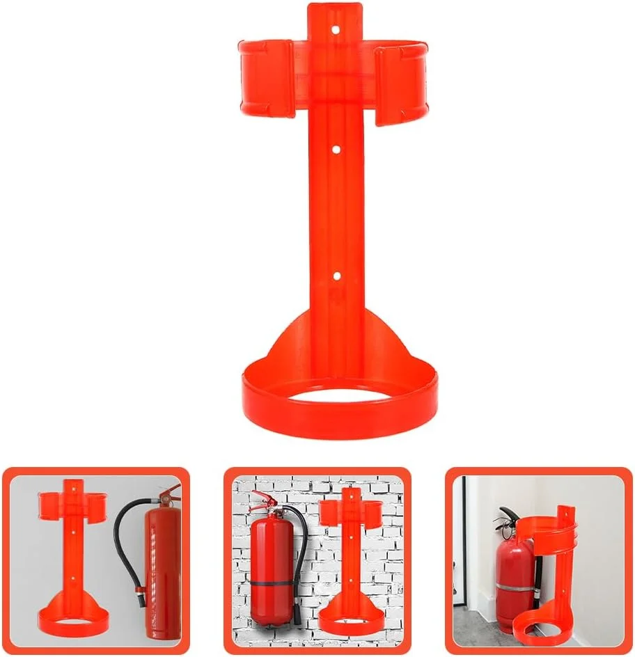 پایه نگهدارنده کپسول آتش نشانی Hemobllo - براکت دیواری بادوام برای خانه، ماشین، کمپر و کامیون 18.5X9X9 سانتی متر نصب آسان و طراحی متنوع