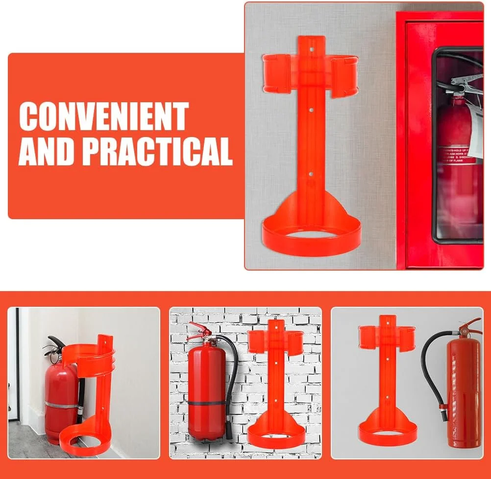 پایه نگهدارنده کپسول آتش نشانی Hemobllo - براکت دیواری بادوام برای خانه، ماشین، کمپر و کامیون 18.5X9X9 سانتی متر نصب آسان و طراحی متنوع