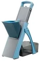 خردکن سبزیجات Pyhlhy، اسلایسر ایمن ماندولین با ضخامت قابل تنظیم، خردکن پیاز، برشگر و خردکن چند منظوره سبزیجات برای سیب زمینی و گوجه فرنگی، خردکن سریعتر سالاد آشپزخانه با ظرف خردکن سبزیجات Pyhlhy، اسلایسر ایمن ماندولین با ضخامت قابل تنظیم، خردکن پیاز، برشگر و خردکن چند منظوره سبزیجات برای سیب زمینی و گوجه فرنگی، خردکن سریعتر سالاد آشپزخانه با ظرف