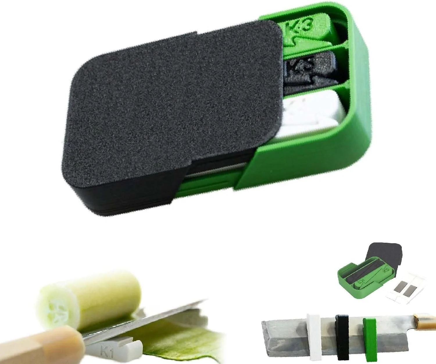 ابزار برش ورقه ای نازک، برش دهنده فوق نازک، برش دهنده سبزیجات، ابزار خردکن، ابزار آشپزخانه خلاقانه چند منظوره برای برش گوشت، میوه و سبزیجات (1mm+2mm+3mm)