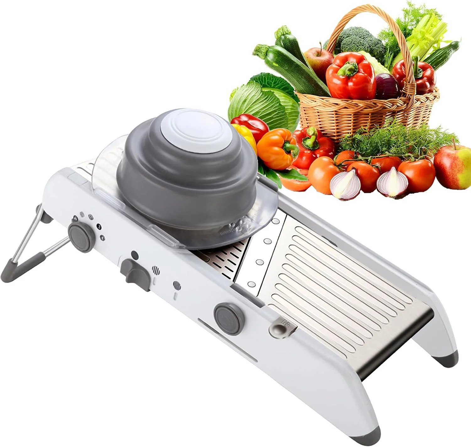 اسلایسر غذای ماندولین قابل تنظیم NALACAL، اسلایسر ماندولین برای آشپزخانه، اسلایسر ماندولین، اسلایسر سیب زمینی، اسلایسر گوجه فرنگی، خردکن سبزیجات با برش سیب زمینی سرخ کرده و وافل ساز اسلایسر غذای ماندولین قابل تنظیم NALACAL، اسلایسر ماندولین برای آشپزخانه، اسلایسر ماندولین، اسلایسر سیب زمینی، اسلایسر گوجه فرنگی، خردکن سبزیجات با برش سیب زمینی سرخ کرده و وافل ساز