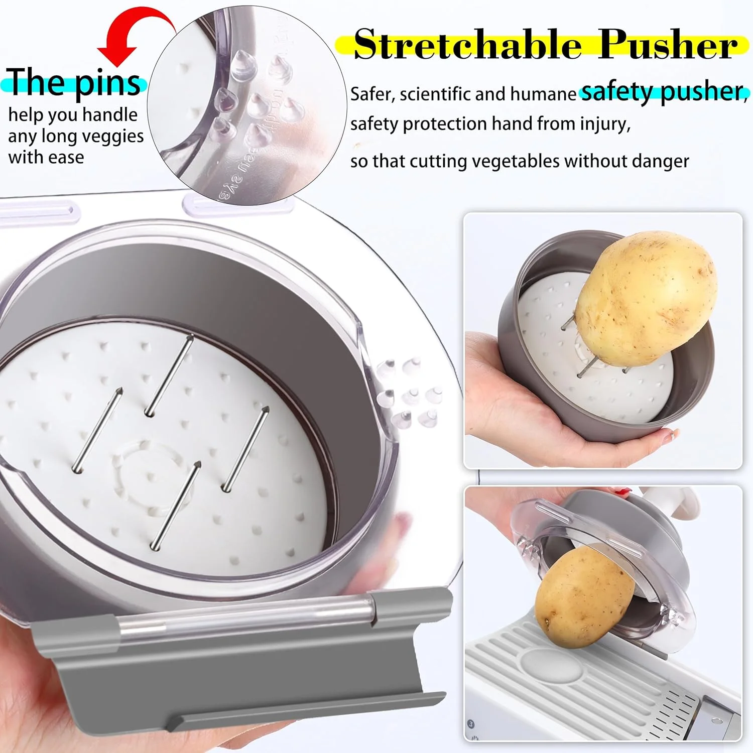 اسلایسر غذای ماندولین قابل تنظیم NALACAL، اسلایسر ماندولین برای آشپزخانه، اسلایسر ماندولین، اسلایسر سیب زمینی، اسلایسر گوجه فرنگی، خردکن سبزیجات با برش سیب زمینی سرخ کرده و وافل ساز اسلایسر غذای ماندولین قابل تنظیم NALACAL، اسلایسر ماندولین برای آشپزخانه، اسلایسر ماندولین، اسلایسر سیب زمینی، اسلایسر گوجه فرنگی، خردکن سبزیجات با برش سیب زمینی سرخ کرده و وافل ساز