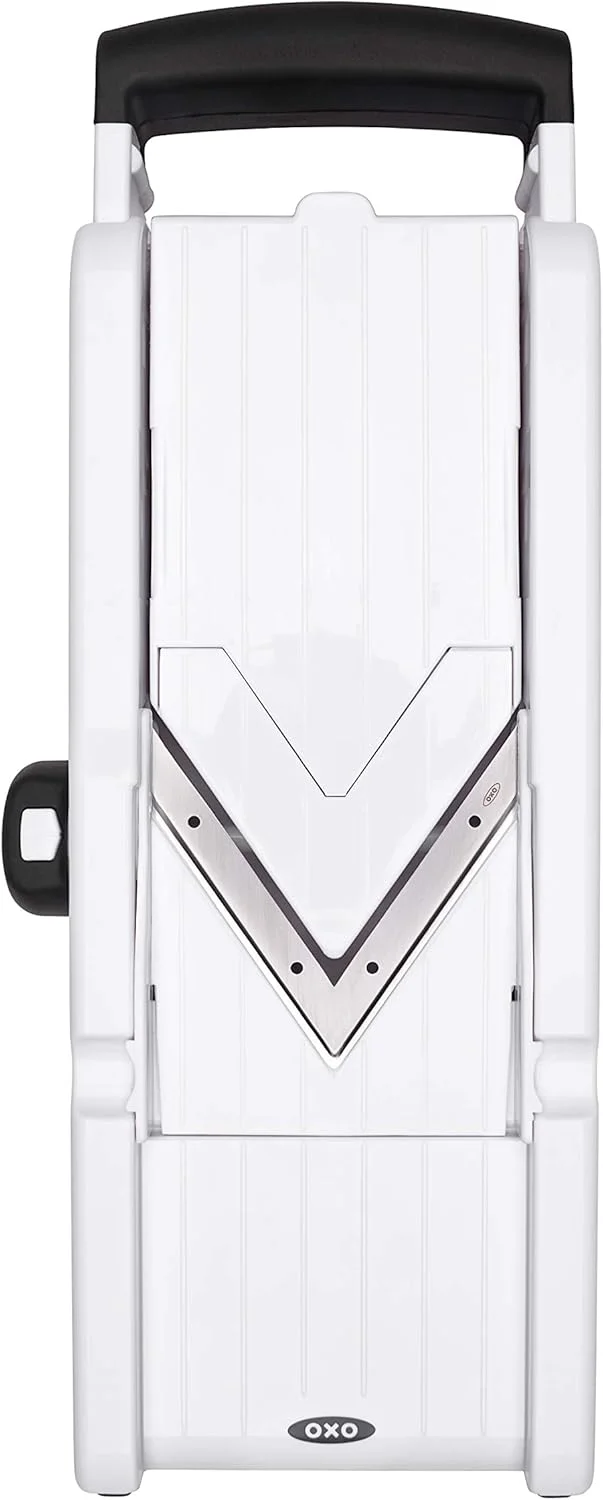 اسلایسر ماندولین تیغه V او ایکس او گود گریپس، سفید اسلایسر ماندولین تیغه V او ایکس او گود گریپس، سفید