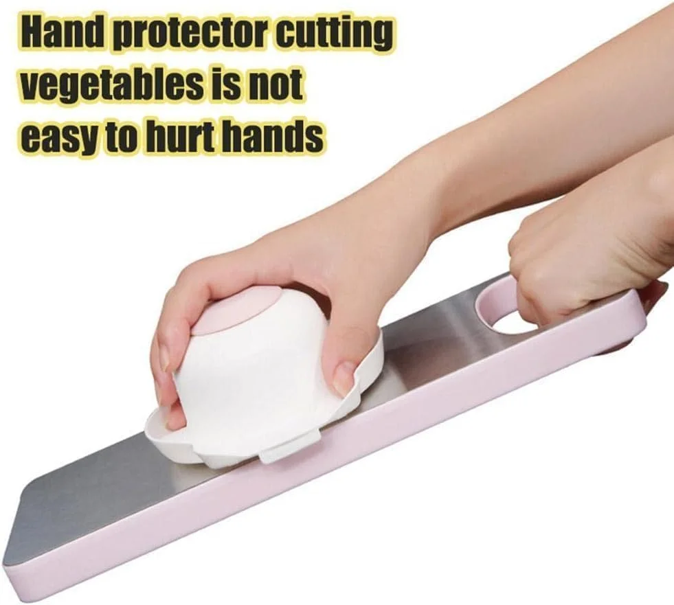 محافظ انگشت ایمنی غذا برای اسلایسر و رنده ماندولین، محافظ ضد برش برای برش، رنده کردن و خرد کردن سبزیجات، محافظ انگشت بادوام برای ایمنی آشپزخانه (آبی) محافظ انگشت ایمنی غذا برای اسلایسر و رنده ماندولین، محافظ ضد برش برای برش، رنده کردن و خرد کردن سبزیجات، محافظ انگشت بادوام برای ایمنی آشپزخانه (آبی)