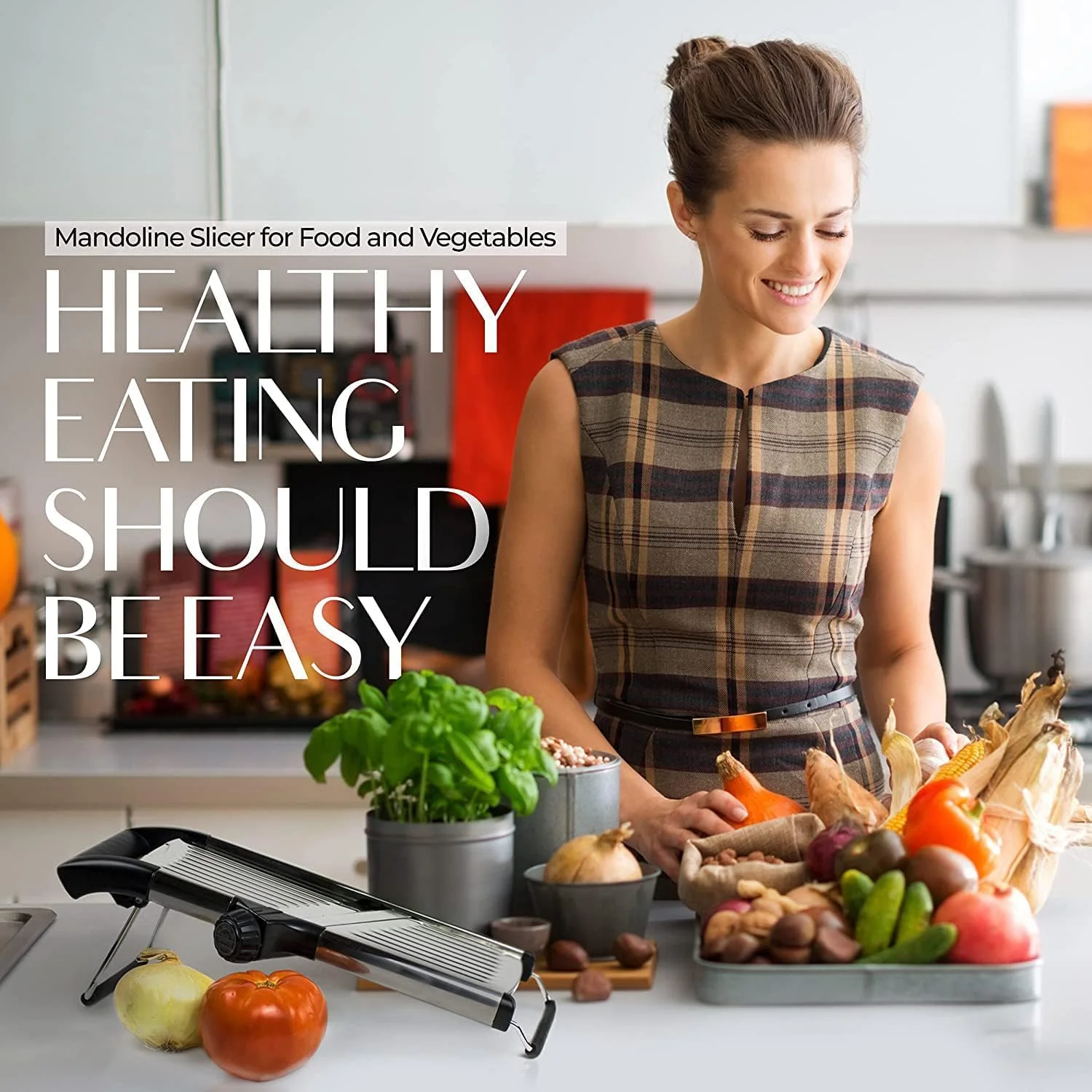 اسلایسر غذای قابل تنظیم LCLALAY، اسلایسر ماندولین برای آشپزخانه، ماندولین، اسلایسر سیب زمینی، اسلایسر گوجه فرنگی، اسلایسر هویج، اسلایسر پیاز، فولاد ضد زنگ، شامل یک جفت دستکش مقاوم در برابر برش اسلایسر غذای قابل تنظیم LCLALAY، اسلایسر ماندولین برای آشپزخانه، ماندولین، اسلایسر سیب زمینی، اسلایسر گوجه فرنگی، اسلایسر هویج، اسلایسر پیاز، فولاد ضد زنگ، شامل یک جفت دستکش مقاوم در برابر برش